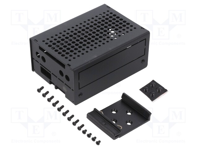 Enclosure: for computer; BEAGLE-BLK-C,BEAGLEBOARD-AI; steel