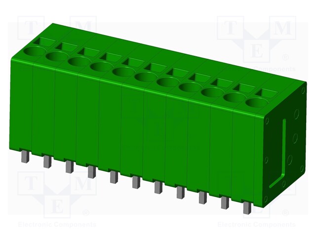 Connector: PCB terminal block; terminal; Plating: tinned; on PCBs