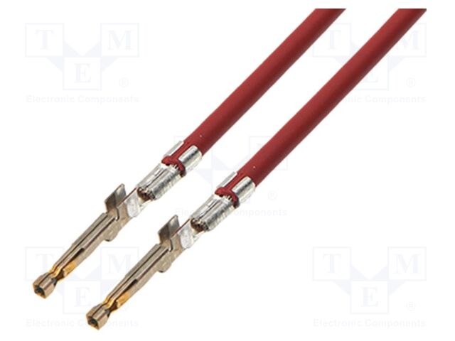 Ribbon cable with connectors