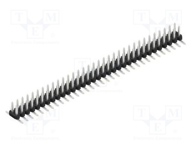 Connector: pin strips; pin header; male; PIN: 66; 2mm; SMT; 2x33