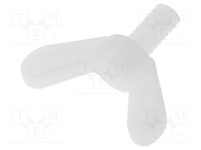 Screw; Head: wing; polyamide; 8mm