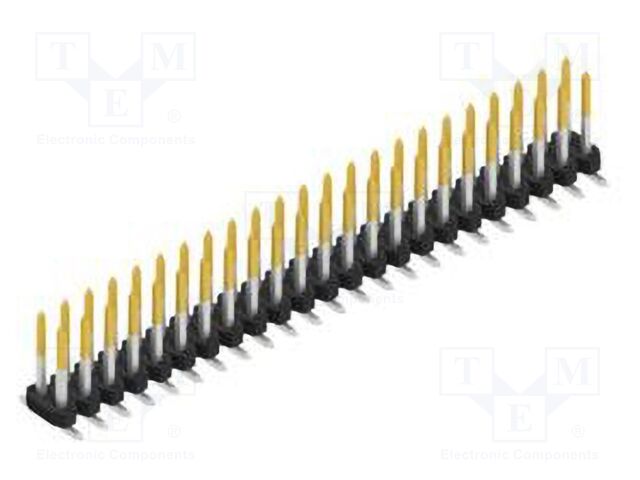 Connector: pin strips; pin header; male; PIN: 46; 2mm; SMT; 2x23