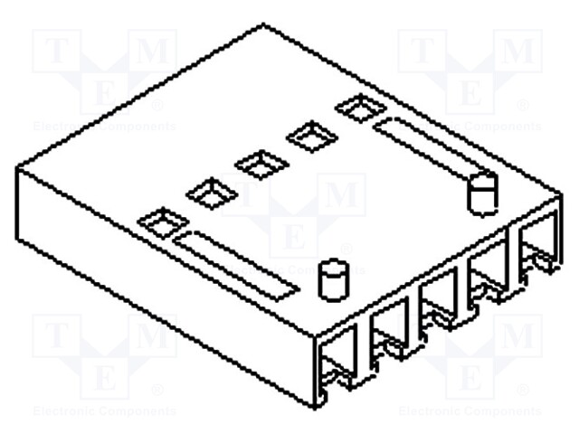 Plug; wire-board; female; C-Grid III; 2.54mm; PIN: 20; w/o contacts