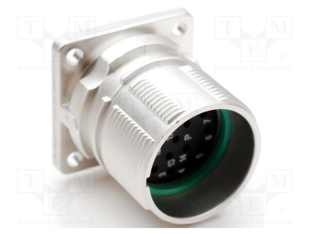 "Male panel connector;  17 pole;  quick locking;  straight;  IP6