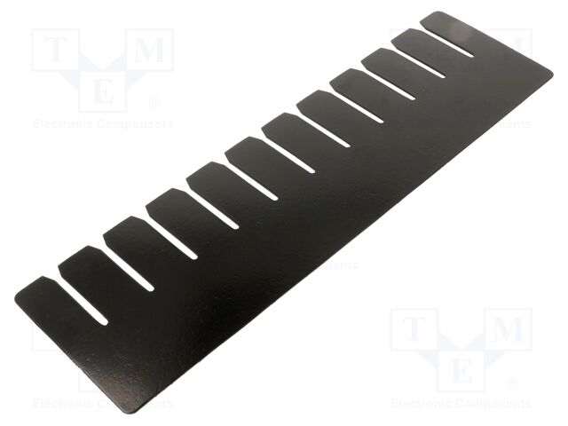 Divider; ESD; L: 350mm; H: 100mm; Thk: 1.8mm; Features: conductive