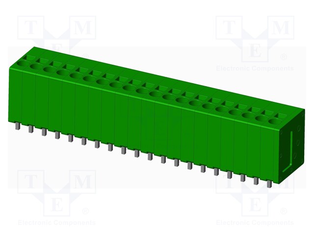 Connector: PCB terminal block; terminal; Plating: tinned; on PCBs