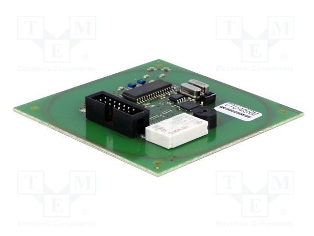 RFID reader; antenna,built-in relay; 79.5x79.5x12mm; 8÷16V