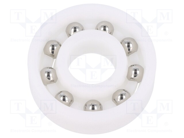 Bearing: ball; Øint: 20mm; Øout: 52mm; W: 15mm; Cage: polyamide