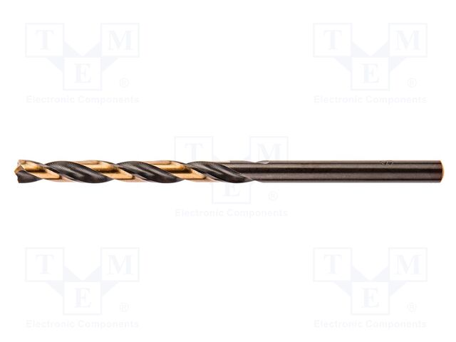 Drill bit; for metal; Ø: 3.2mm; L: 65mm; high speed steel; Pro-Tec
