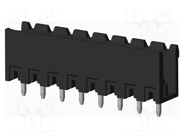 Connector: pluggable terminal block; socket; male; on PCBs