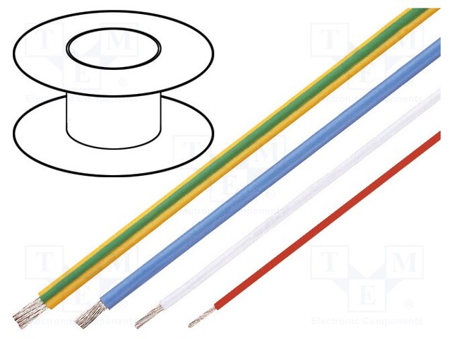 Wire; HELUTHERM® 145; stranded; Cu; 1x35mm2; polyolefine; black