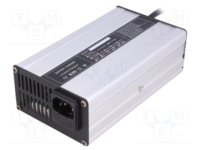 Charger: for rechargeable batteries; Li-Ion; 4A; Usup: 230VAC