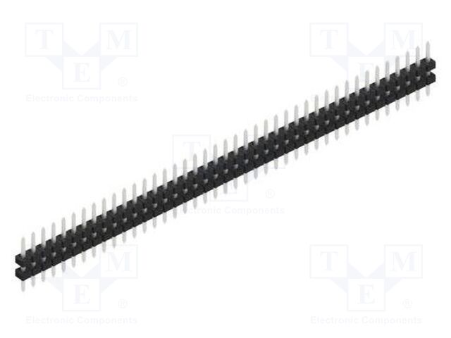 Connector: pin strips; pin header; male; PIN: 41; 2mm; THT; 1x41