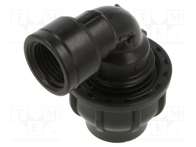 Splice terminal: clamping; Thread: G 1/2" internal; 20mm; Plast