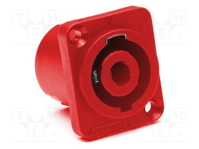 Connector: loudspeaker; socket; male; IP54; SP; 30A; 133V; PIN: 4