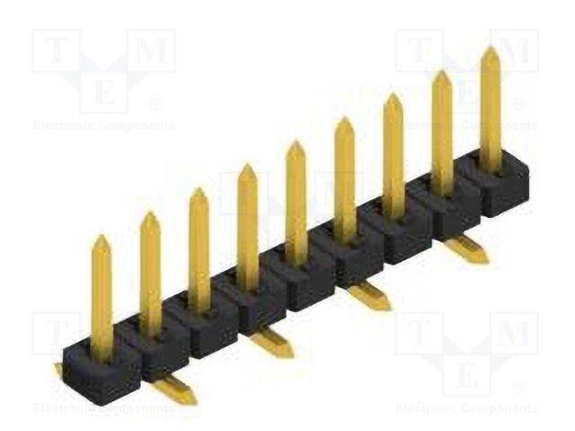 Connector: pin strips; pin header; male; PIN: 9; 2mm; SMT; 1x9; 100V