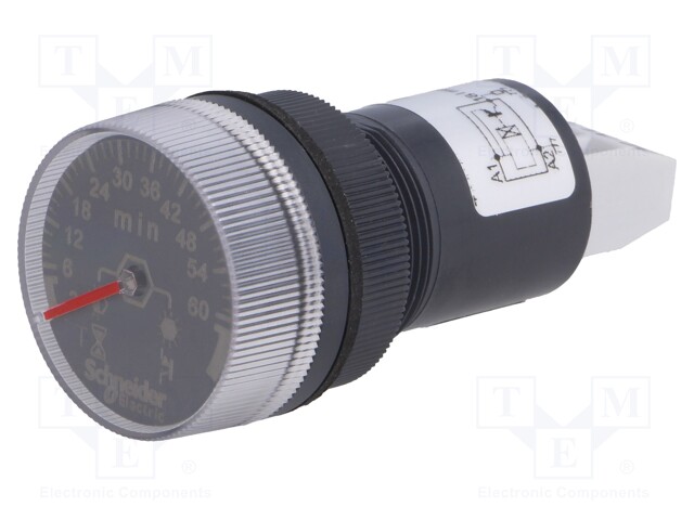 Timer; 22mm; Harmony XB5; -20÷60°C; IP65; 24VDC; 22mm