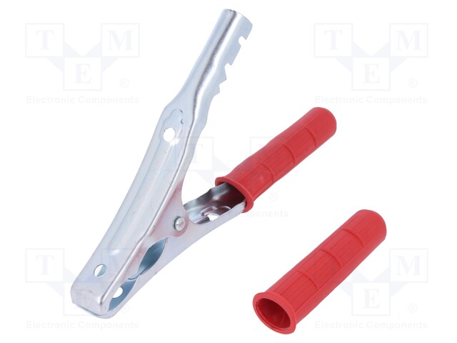 Crocodile clip; 200A; Grip capac: max.35mm; Overall len: 190mm