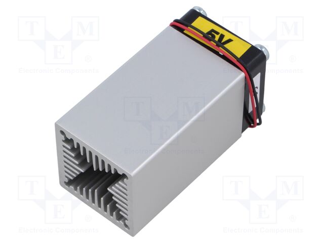 Heatsink: extruded; natural; L: 50mm; W: 30mm; H: 30mm; 1.94K/W; 5VDC