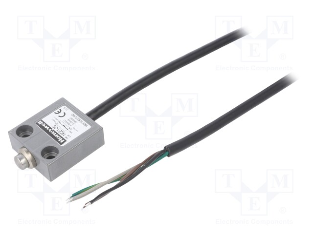 Limit switch; pin plunger Ø10mm; SPDT; 1A; max.125VAC; max.30VDC