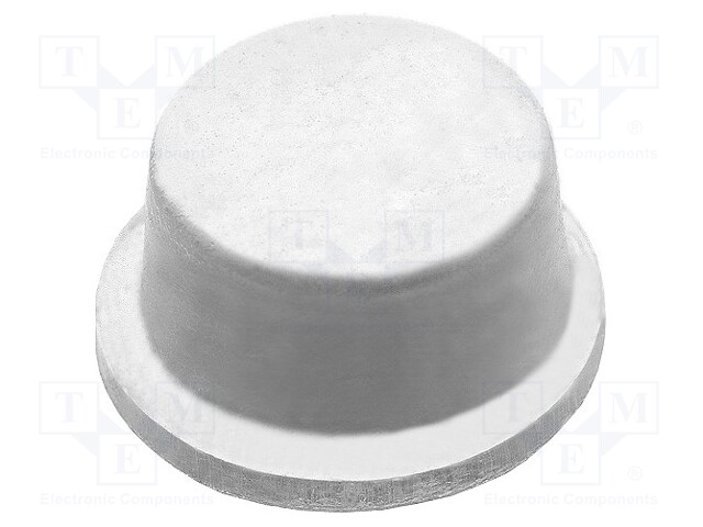 Self-adhesive foot; Ø: 9.5mm; H: 4.8mm
