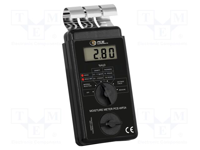 Hygrometer; LCD; 0÷10%RH,4÷60%RH; 0.1%RH; 165x33x80mm