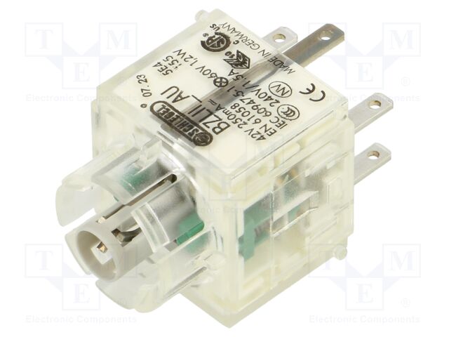 Contact block; -30÷70°C; Illumin: yes; IP00; Contacts: NO x2; 3mm