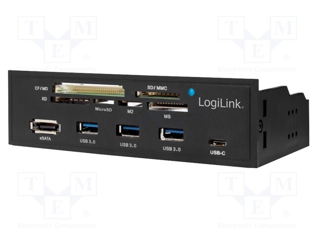 Hub USB; USB 3.0; CF,M2,MS,SD,SD Micro,XD