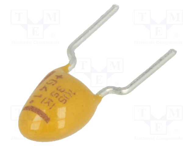 Capacitor: tantalum; 10uF; 25VDC; THT; ±10%; -55÷125°C; Series: T356