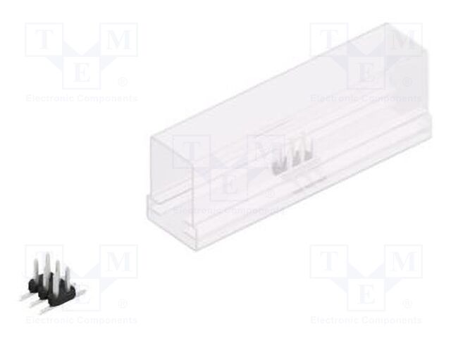 Connector: pin strips; pin header; male; PIN: 6; 2mm; SMT; 2x3; 100V