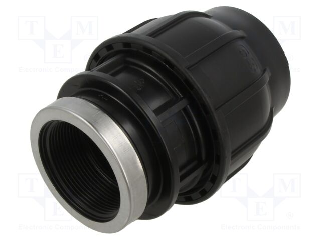 Splice terminal: clamping; Thread: G 2" internal; 63mm; Plast