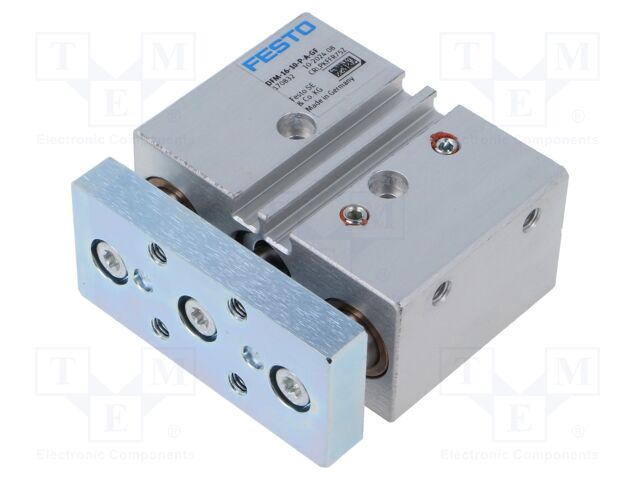 Actuator with guide; Piston diam: 16mm; Piston stroke: 10mm