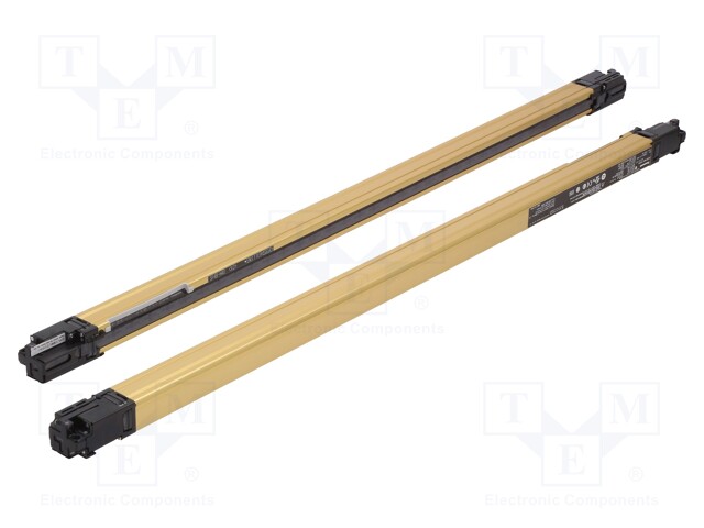 Safety light curtain; H: 790mm; 0.3÷9m; IP67; SF4B; 24VDC; lead