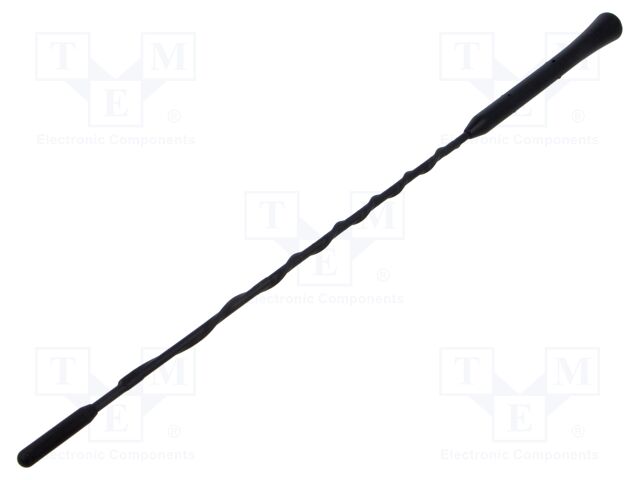 Antenna mast; car top,automotive,external; 390mm; M5; DAB