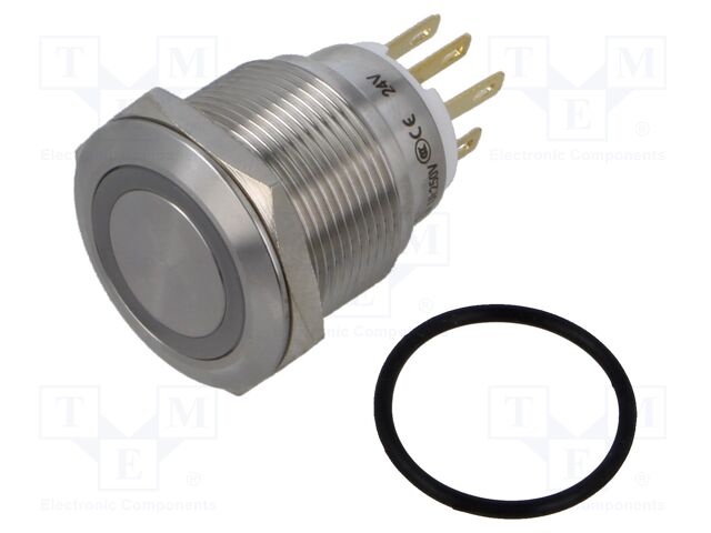 Switch: vandal resistant; Pos: 2; SPDT; 3A/220VAC; 5A/24VDC; IP65