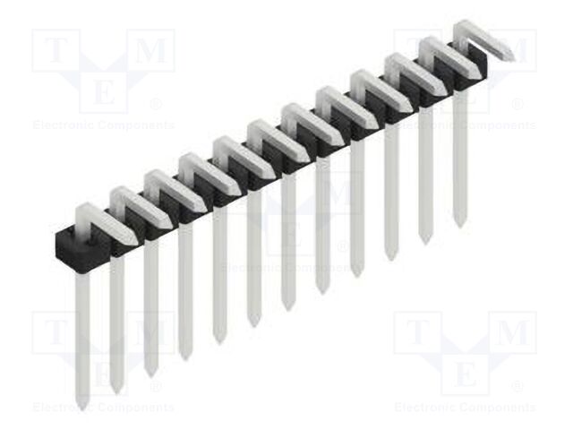 Connector: pin strips; pin header; male; PIN: 12; 2mm; THT; 1x12