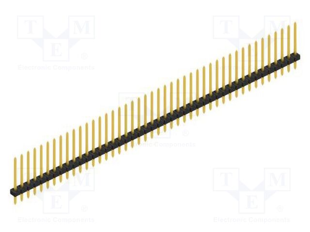 Connector: pin strips; pin header; male; PIN: 44; 2mm; THT; 1x44