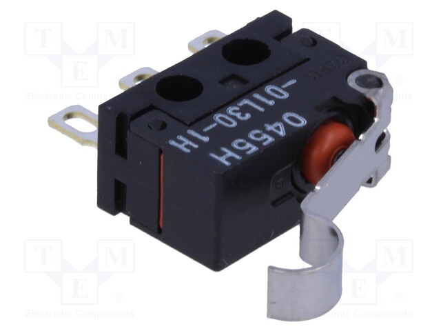 Microswitch SNAP ACTION; with lever with roller simulation