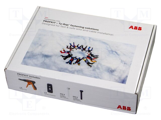 Kit: mounting tool; cable ties; Kit: cable ties,crimping tool