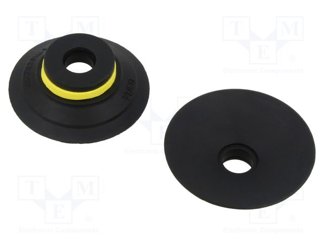 Suction cup; 53mm; 12cm3; Suction cup: NBR rubber