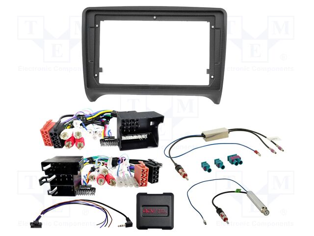 Adapter for control from steering wheel; Audi; black; 9"