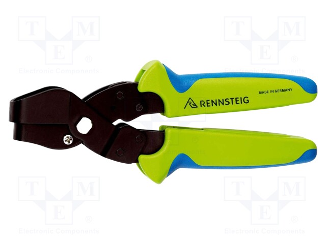 Pliers; notching; Pliers len: 190mm; Cutting width: 16mm; Cut: R8