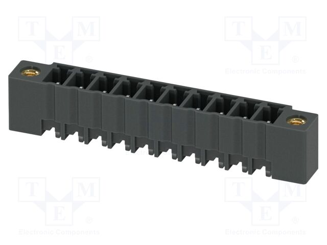 PCB headers, nominal cross section: 1.5 mm?, color: black, n