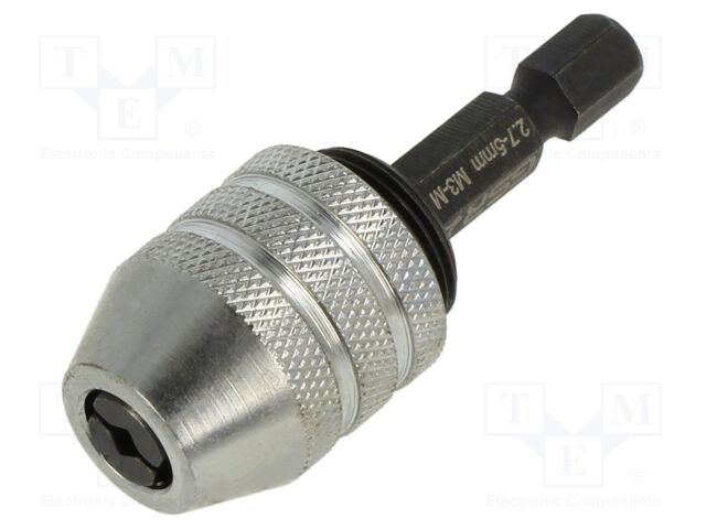 Tap wrench; Holder: machine,hexagonal; 1/4"; power tools