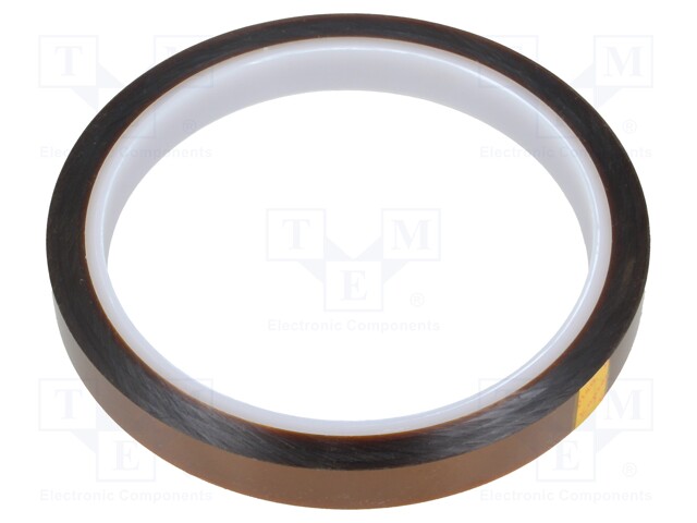 Tape: high temperature resistant; tape; max.230°C; W: 10mm; L: 33m