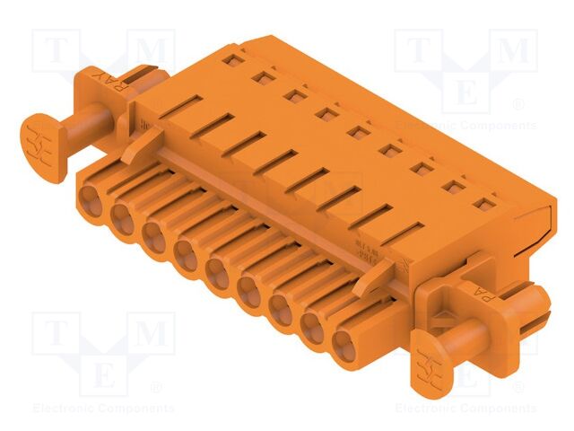 Pluggable terminal block