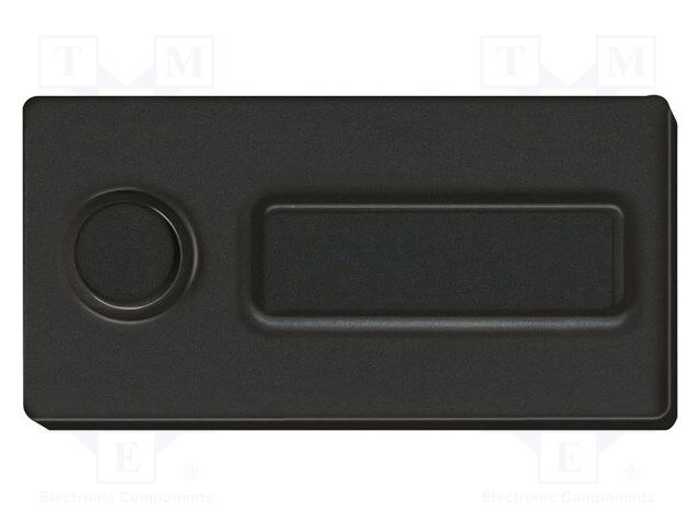 Wireless door bell; IP54; intelligent house; matte anthracite