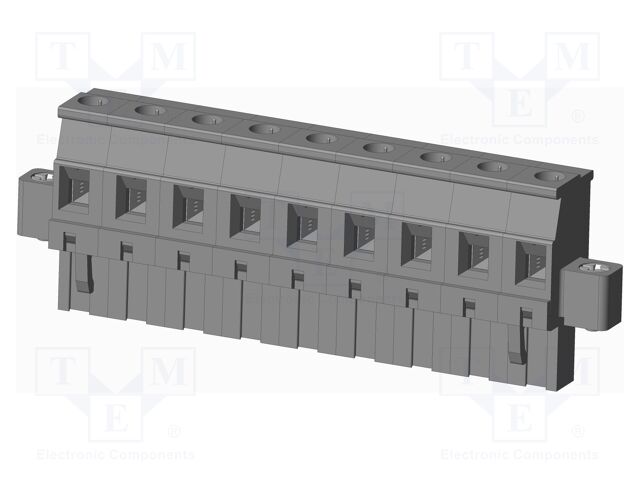 Connector: pluggable terminal block; plug; female; angled 90°