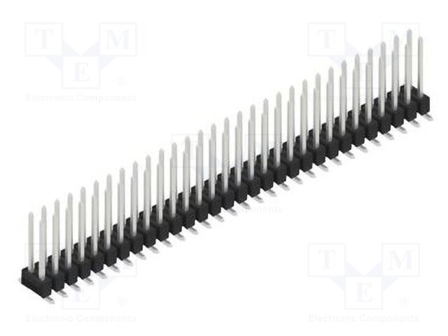 Connector: pin strips; pin header; male; PIN: 60; 2.54mm; SMT; 2x30