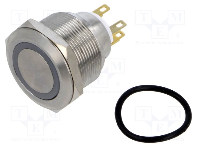 Switch: vandal resistant; Pos: 2; SPDT; 3A/220VAC; 5A/24VDC; IP65